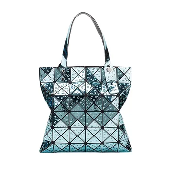 

Women Bag Laser Drop Geometry Handbag Fashion Rhombic Shoulder Bag
