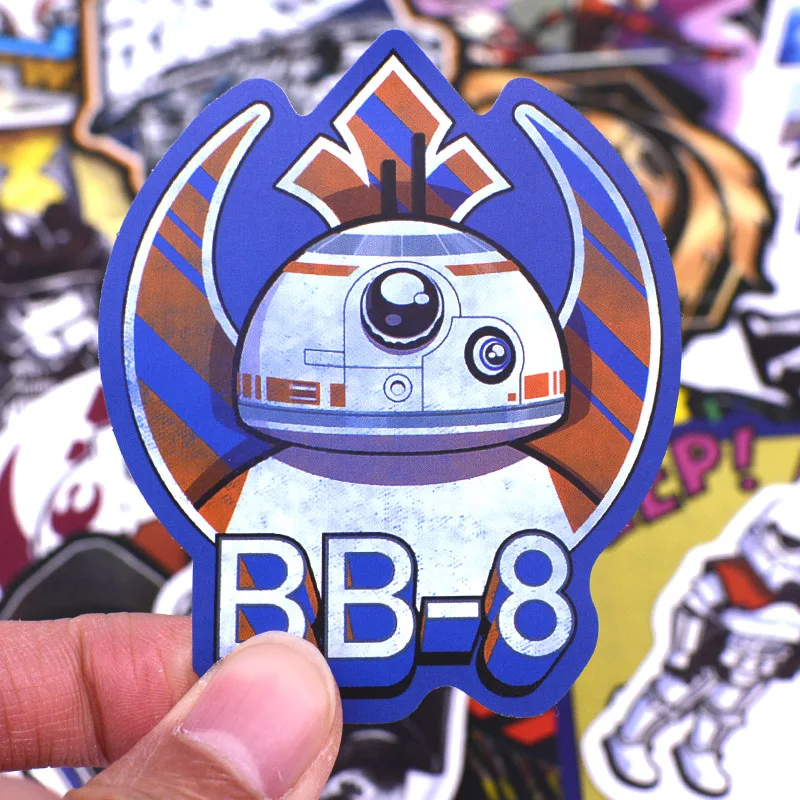 50Pcs Star Wars Graffiti Stickers Bomb Skateboard Luggage Laptop Car Decals Pack 50Pcs Star Wars Graffiti Stickers Bomb Skateboard Luggage Laptop Car Decals Pack