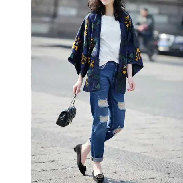 Nice Nice Design font b Women b font font b Blouse b font Kimono font b