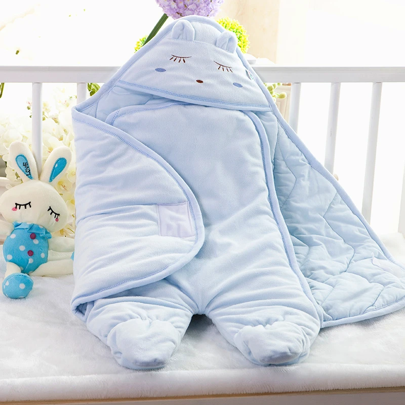 

Newborn Baby Sleeping Bag Children Multifunctional Baby Blanket Sleepsack Baby Autumn Winter Warm Envelopes For Newborns C01