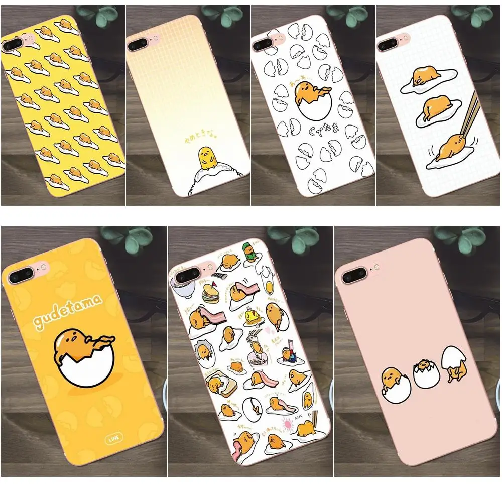 TPU Personalized Pattern Cartoon Gudetama For Huawei G8 Honor 5C 5X 6 6X 7 8 9 Y5II Mate P7 P8 P9 P10 P20 Lite Plus 2017 | Мобильные