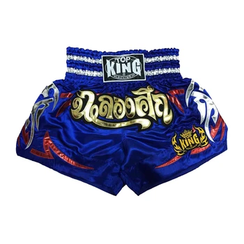 

Latest muay thai shorts/thai boxing equipment hanwrap /embroidery thai shorts