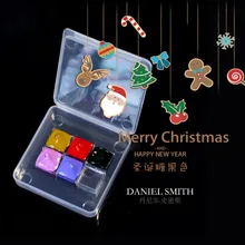 Мастер danel Smith детальный цвет воды Майя 0,5 мл 6 цветов дозирующая пластина упаковки краски, художественные принадлежности цвет воды