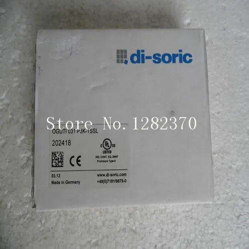 

[SA] New original special sales di-soric sensor switch OGUTI 031 P3K-TSSL spot