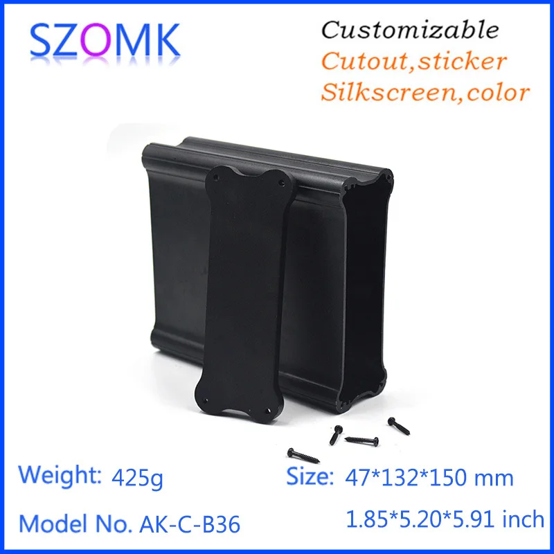 aluminum extrusion case szomk aluminum project box electronics enclosure for pcb aluminum amplifier housing box extruded junction box aluminum diy box pcb control enclosure electrical gps tracker outlet boxes (2).jpg