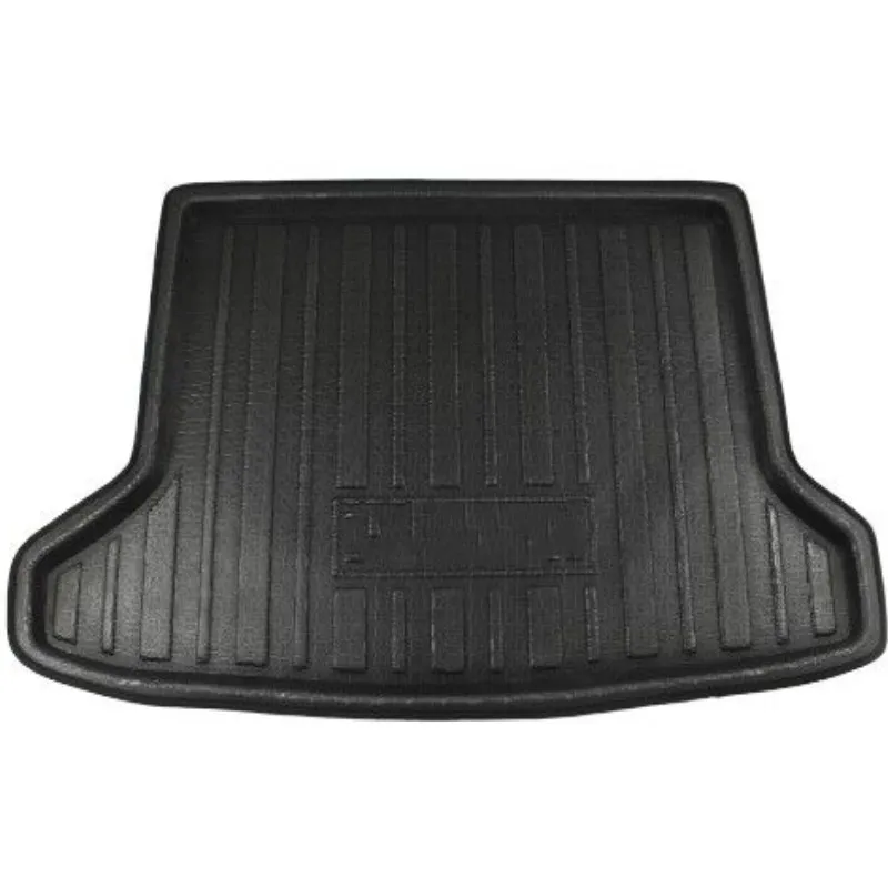 

BBQ@FUKA 1pc Rubber Rear Trunk Boot Liner Cargo Mat Floor Tray For Honda HR-V HRV Vezel 2014-2018 Anti-slip Black Accessories