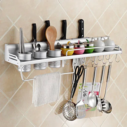 

kitchen accessories space aluminum spice bottles/jars storage shelf,kitchen gadgets organizer rack,cooking tools holder