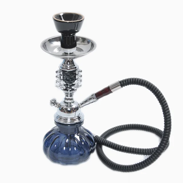 Premium Complete set Small shisha one hose sheesha Narguile Hookah
