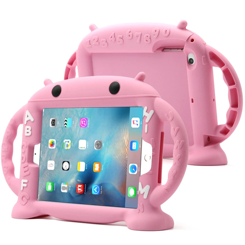 Shockproof Kid Safe Case for iPad Mini 1 2 3 4 Handles Stand Soft