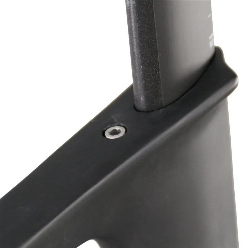 Excellent ICAN Professional UD Matte 49/51/54/56CM BSA single speed Carbon Track Bike Frame 7