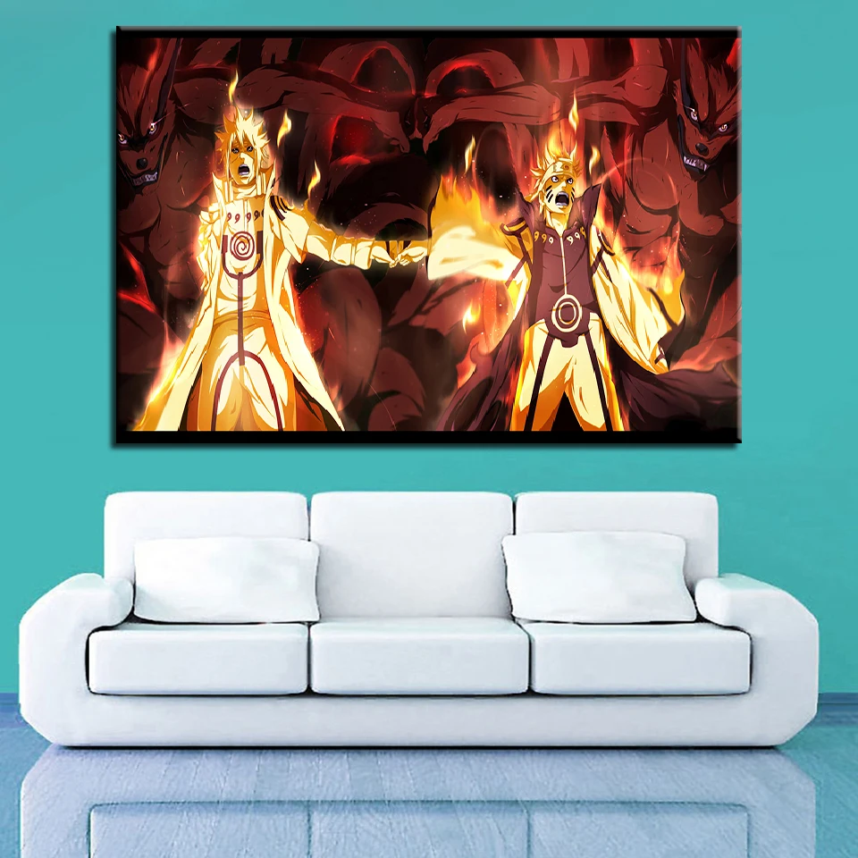 

5D DIY Diamond Wall Painting Wall Sticker Home Decor Picture Naruto Animation Full Square Drill Cross Stitch Beadwork Embroidery