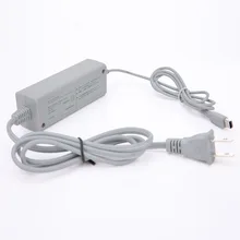 US Plug AC Power Supply Adapter Gamepads Cable for Nintendo Wii U Console Gamepad 100-240V AC Charger Adapter Cable for Wii U