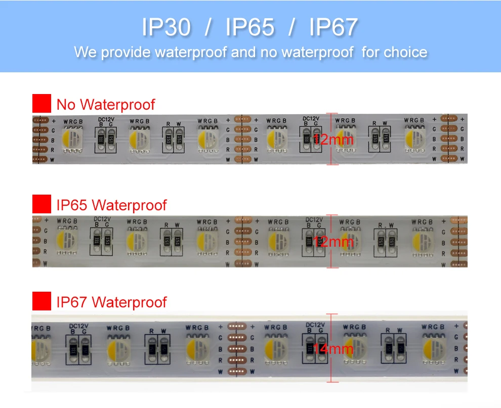 4 в 1 RGBW Светодиодная лента 5050 DC12V гибкий светодиодный светильник RGB+ белый/RGB+ теплая белая светодиодная лента 60 Светодиодный s/m 5 м/лот