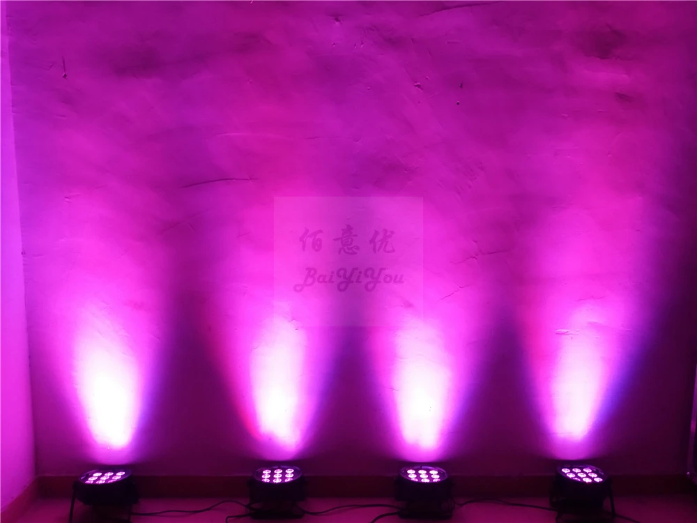 9pcs LED Flat PAR 39