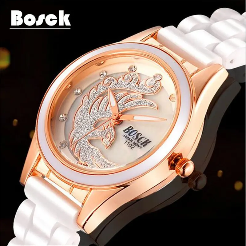 

BOSCK Fashion Brand Men Watches Business Clock men Casual Stainless Steel Wristwatch Quartz Watch Relogio Masculino montre homme