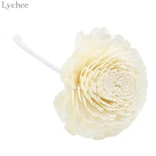 Личи белые Искусственные цветы для аромата хризантемы диффузор для дома, гостиной, свадьбы, сменный наполнитель