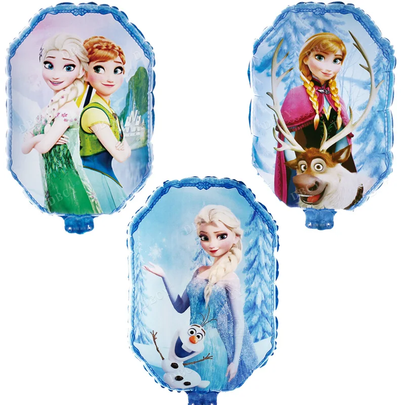 5 шт. Disney elsa frozen принцесса шары для дня рождения детский душ девушки из фольги
