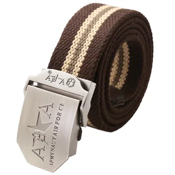 

Fashion Brand Casual Belt Canvas Belt Military Tactical Belt WAT Duty Strap Men High Quality Cinturon Long Canvas Waistelt