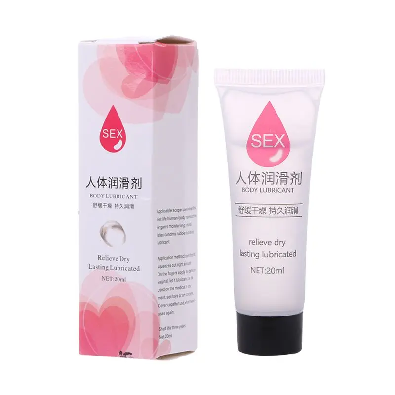 20ml Anal Lubricant for sex water based lubricant Personal lubricant sexual massage oil sex lube Adult Sex products Sex