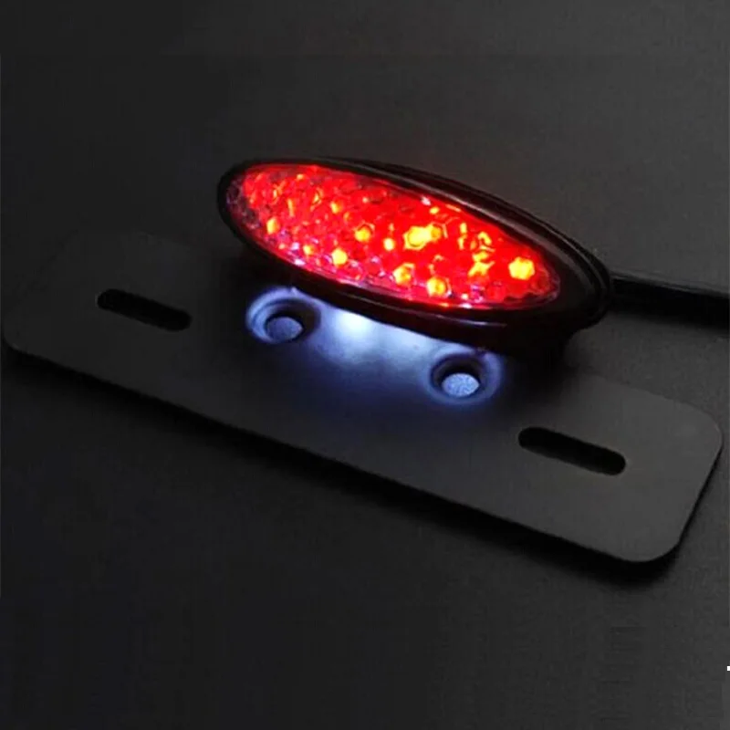

Universal 20 LED Motorcycle ATV Tail Light Rear Stop Brake Running Plate E-Marked 12V For Honda For Yamaha