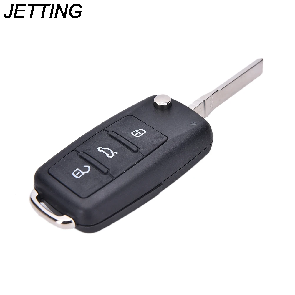 JETTING 3 кнопки дистанционного брелока корпус подходит для Polo GOLF MK6 Touareg