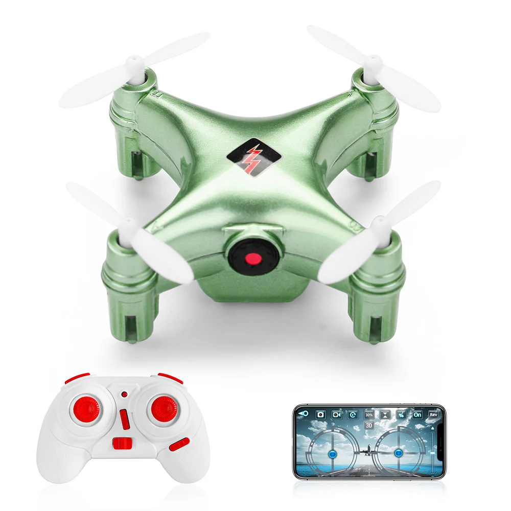 WLtoys Q343A мини Дрон камера 480P Wifi FPV высота удержания без головы 3D флип RC