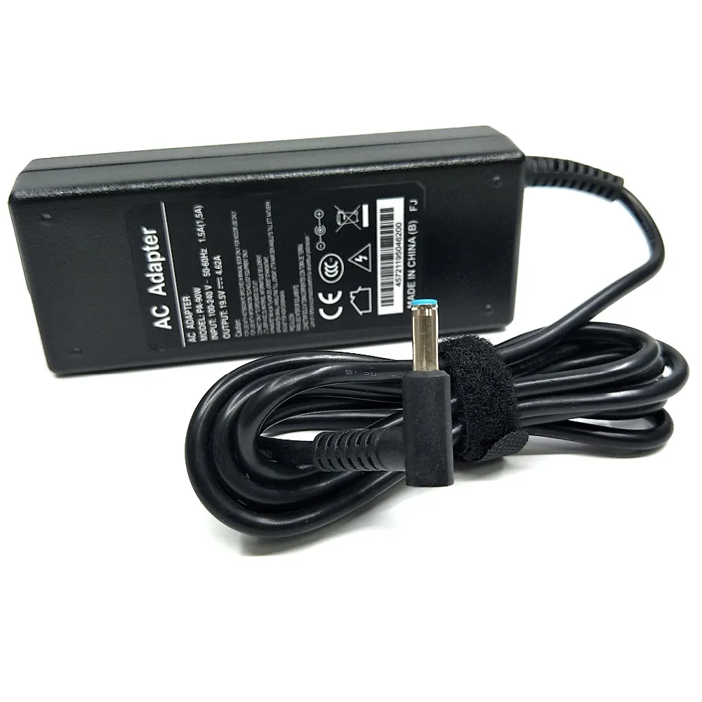 ل جناح HP 15 دفتر PC 15-e029TX 19.5 V 4.62A الطاقة بطارية إمداد شاحن محول الطاقة