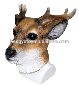 Realistic Full Head Fancy Dress Latex Stag Mask for Adult Party Halloween Christmas Masquerade
Realistic Full Head Fancy Dress Latex Stag Mask for Adult Party Halloween Christmas Masquerade