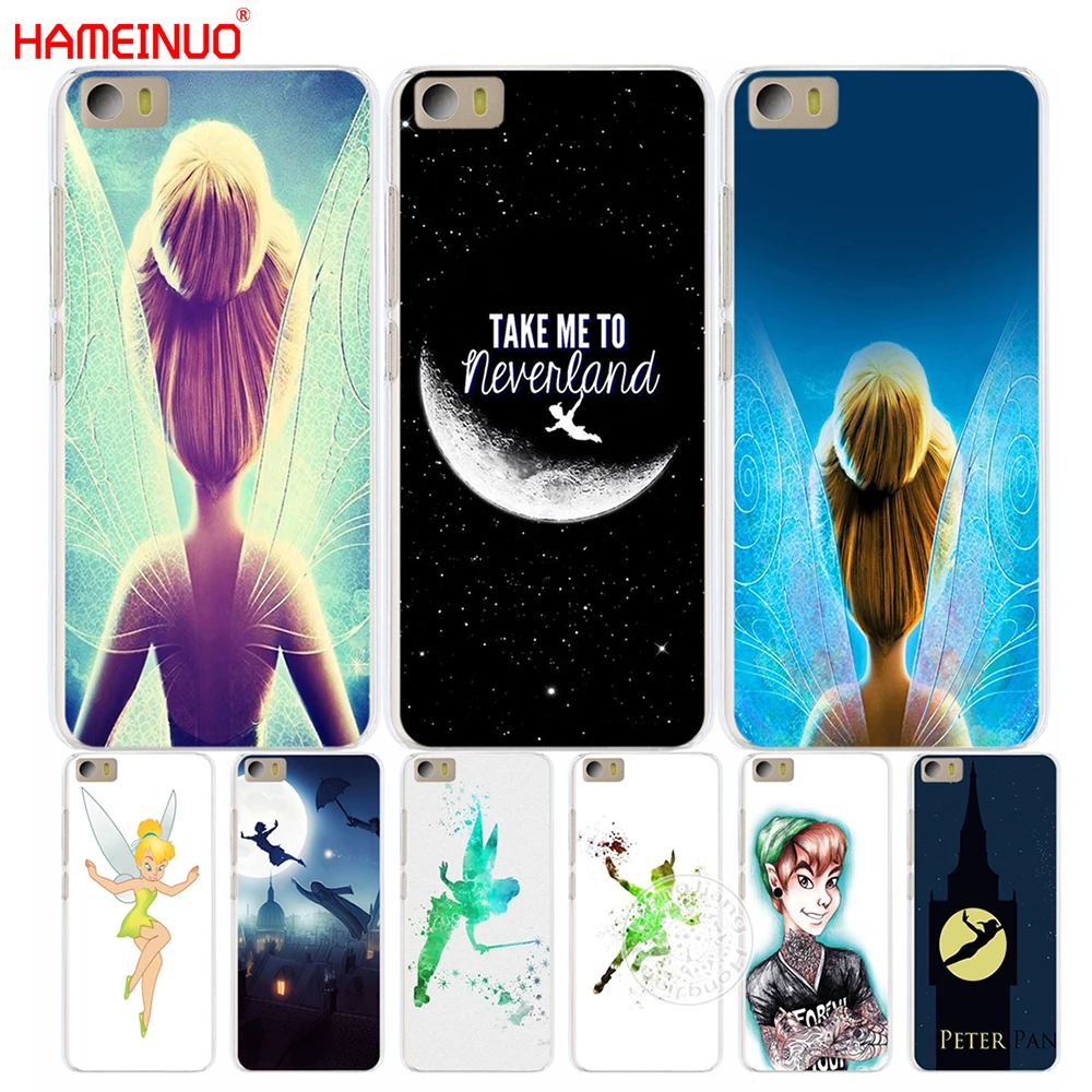 

HAMEINUO tinkerbell and peter pan Cover phone Case for Xiaomi M Mi 2 3 4 5 5S 5C 5X 6 Mi2 Mi3 Mi4 4I 4C Mi5 NOTE MAX