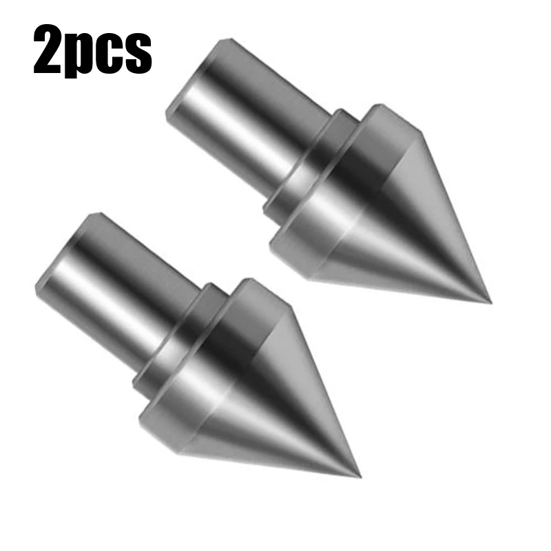 

2Pcs Bearing Tailstock Center Metal Lathe Tailstock Drill Chuck Elements Set Use
