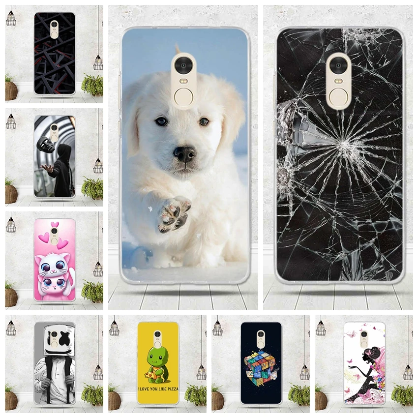 

For Xiaomi Redmi Note 4X Case Silicone Funda For Xiaomi Redmi Note 4 Case Cover For Redmi Note 4 4X Capa Soft TPU Phone Bags 5.5