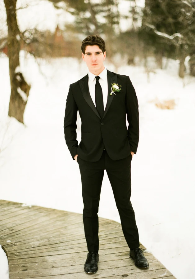 

Mucielee Men Prom Suits Terno Slim Fit Blaser Masculino Slim Vintage Mens Suit Wedding Suits for Men (jacket+pants)