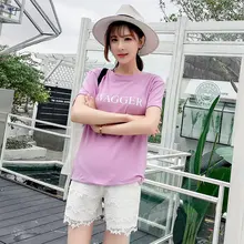 Одежда для беременных модные корейские шорты для подтягивания желудка дикие бедра для мам брюки для подтягивания живота корейские модные штаны для беременных