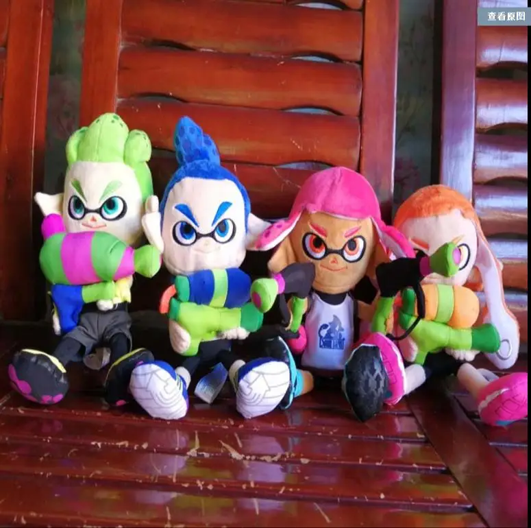 

New Authentic Splatoon2 judge-Kun Girl Inkling Boy Inkling plush toy Gifts