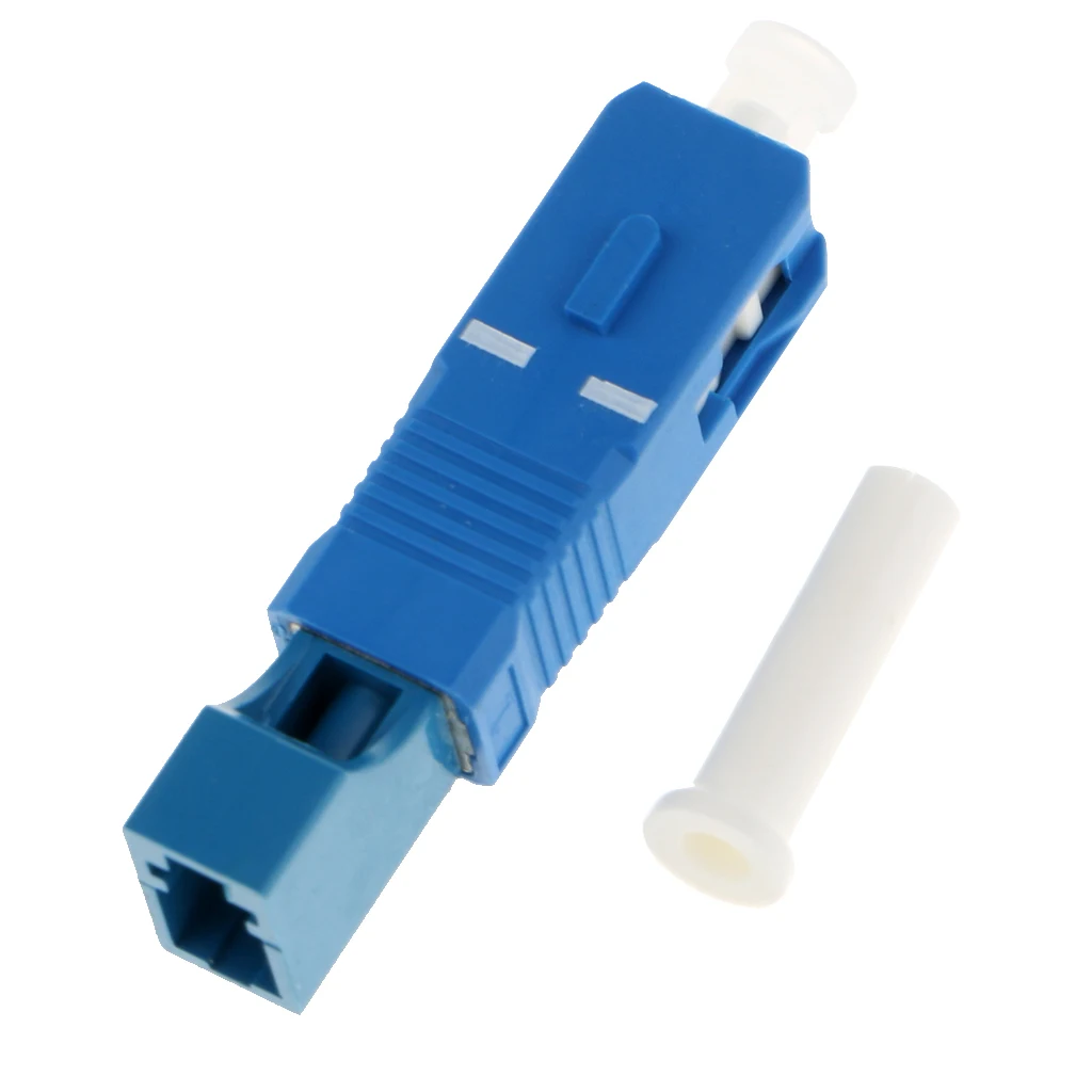 2019 NEW 2.5 To 1.25mm SC Male To LC Female Adapter Single Mode LC-SC Singlemode Simplex Fiber Optic Connector Coupler