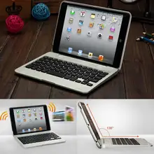 Foldable Wireless Bluetooth Rechargeable Keyboard Case Cover For iPad Mini E Shockproof Portable Keyboard Case for iPad Mini