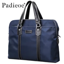 Padieoe, стиль, мужской портфель, роскошный бренд, мужской портфель для ноутбука, мужская сумка, ts, модная, мужская, большая емкость, водонепроницаемая, Brifecase