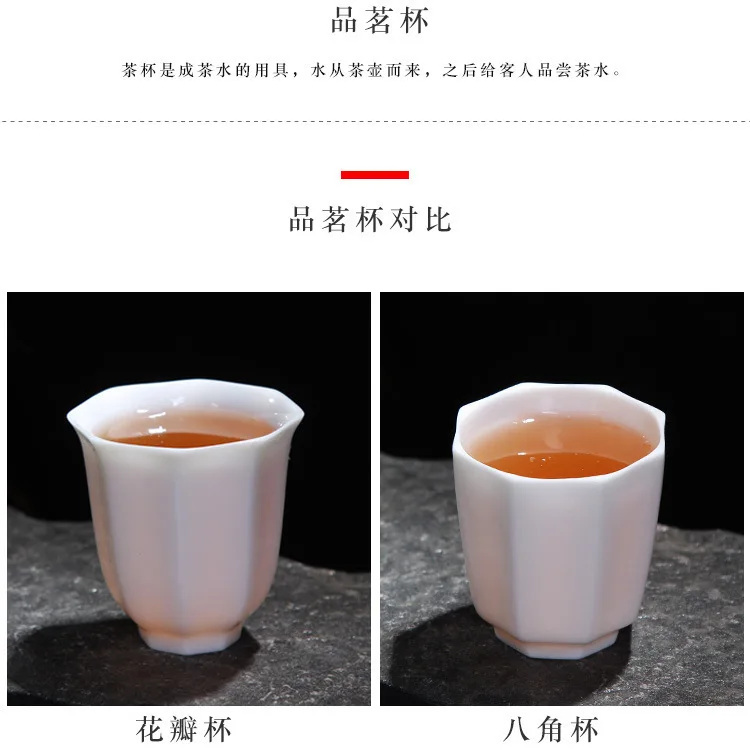 Из нефрита и фарфора высокий белый фарфоровый Tureen чайник кунг-фу чай имеют костюм керамика полный набор Gao Баи ча чашки костюм чайный сервиз