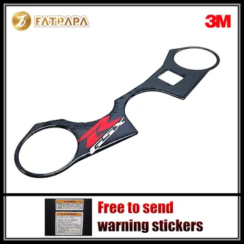 

For SUZUKI GSXR600 GSXR750 K6 K8 2006-2010 07 08 09 Motorcycle Carbon Fiber ADESIVI Sticker Decal Emblem Protector Tank Pad