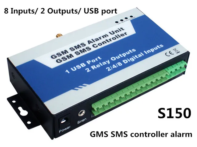 GSM RTU controller unit Turn Relay ON/OFF by Mobile Phone