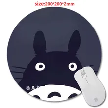 New Arrivals Anime Cat Round Gaming Nice Mouse Mat Custom Your Styles Non-Slip Durable Computer And Laptop 200X200X2cm Mouse Pad