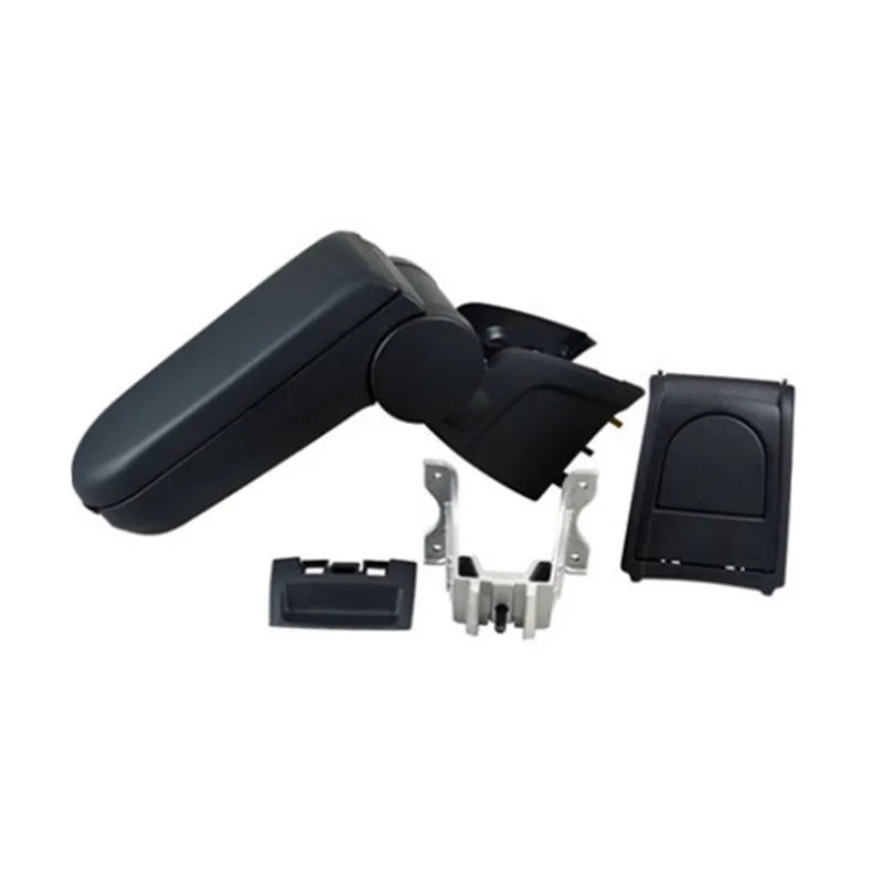 

For VW Polo Armrests box with Cup holders leather storage case console black color new design 2011 - 2016