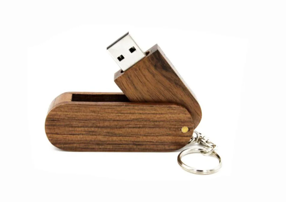 JASTER Деревянный Логотип заказной вращающийся деревянный USB флэш-накопитель Флешка карта памяти, Флеш накопитель 4 ГБ 16 ГБ 32 ГБ 64 Гб usb креативный