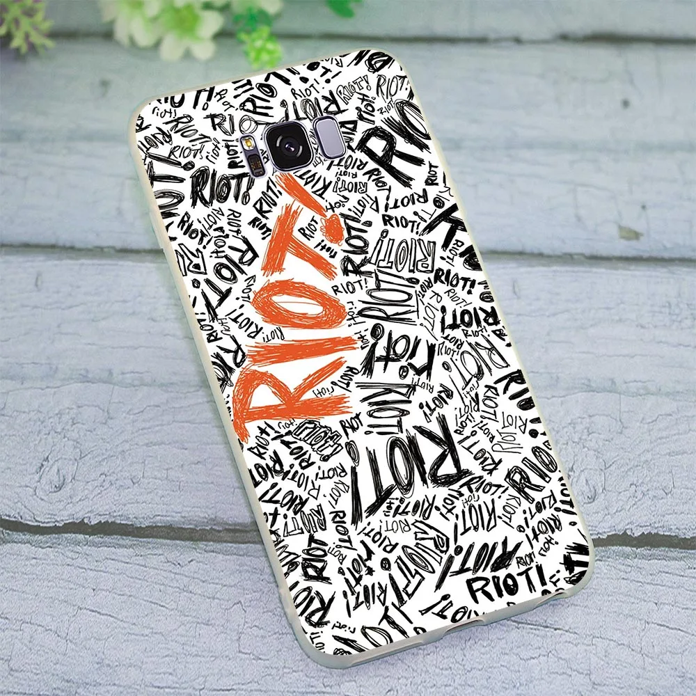 

Soft TPU Riot Paramore Cover for J7 2017 EU Cases for Samsung A6 Plus A7 A8 Case A9 A10 A20 A30 A50 A70 J3 J5 J6