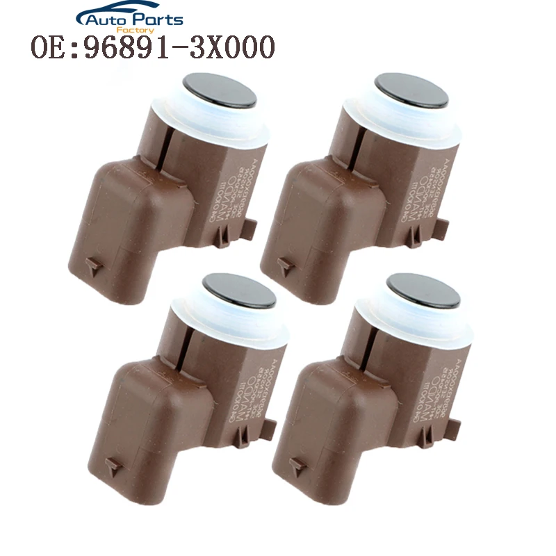 Новый датчик парковки PDC для Hyundai Kia 96891 3X000 968913X000 4MS272H7E 968913X000PW6 4 шт. черный