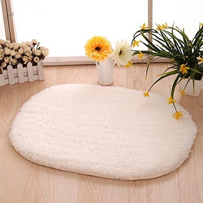 Buy Oval Carpet Ellipse Shape Soft Rug Artic Velvet