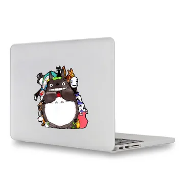 

Totoro Family Cartoon Laptop Sticker for Macbook Decal Pro Air Retina 11 12 13 15 inch Mi Mac Surface Book Anime Notebook Skin