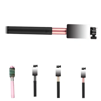 

Hot Extendable Handheld 360 Degree Rotating Mini Selfie Stick Cellphone Holder Foldable Wire Control Remote Shutter Rod