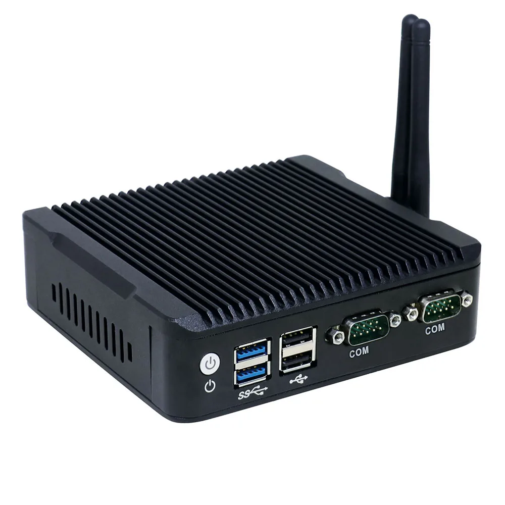 Мини-ПК с Intel celeron N3160 quad core 1,6 ГГц dual lan 2 * HDMI 1*6 DP * USB X86 одноплатный компьютер для офиса