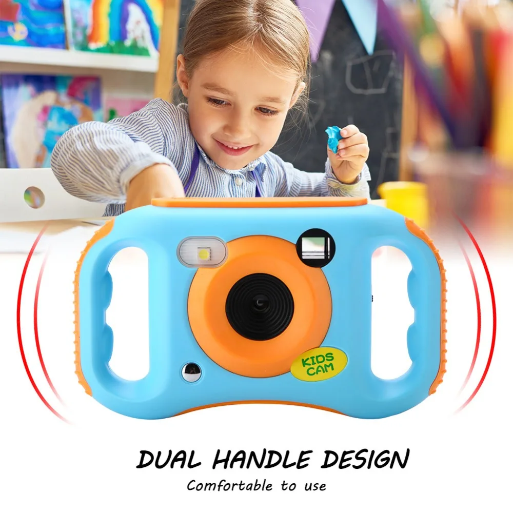 SOONHUA прочный пластиковый HD 1080 P видеокамера Wi-Fi 1,77 дюймов цветной экран Цифровая видеокамера поддерживает ТВ выход детская игрушка камера